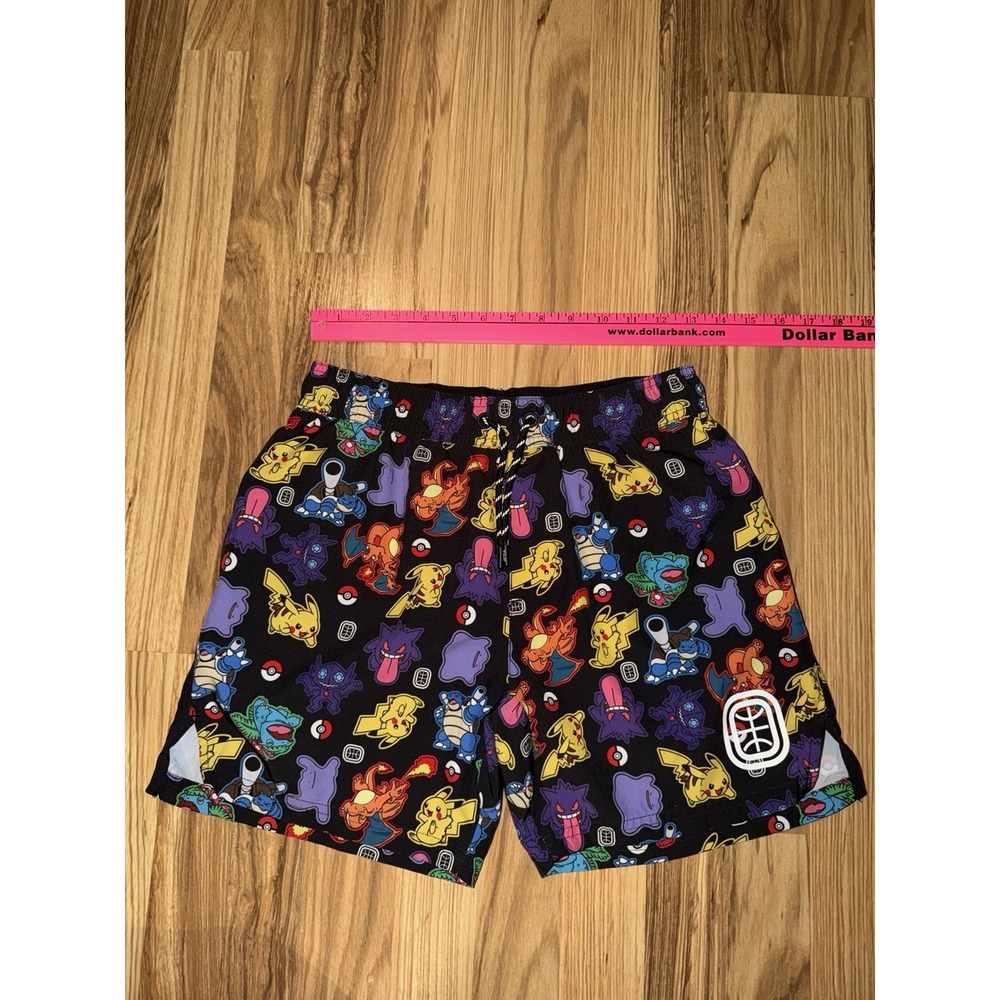 Overtime Pokemon RARE All Over Print Youth XL Shorts Rare